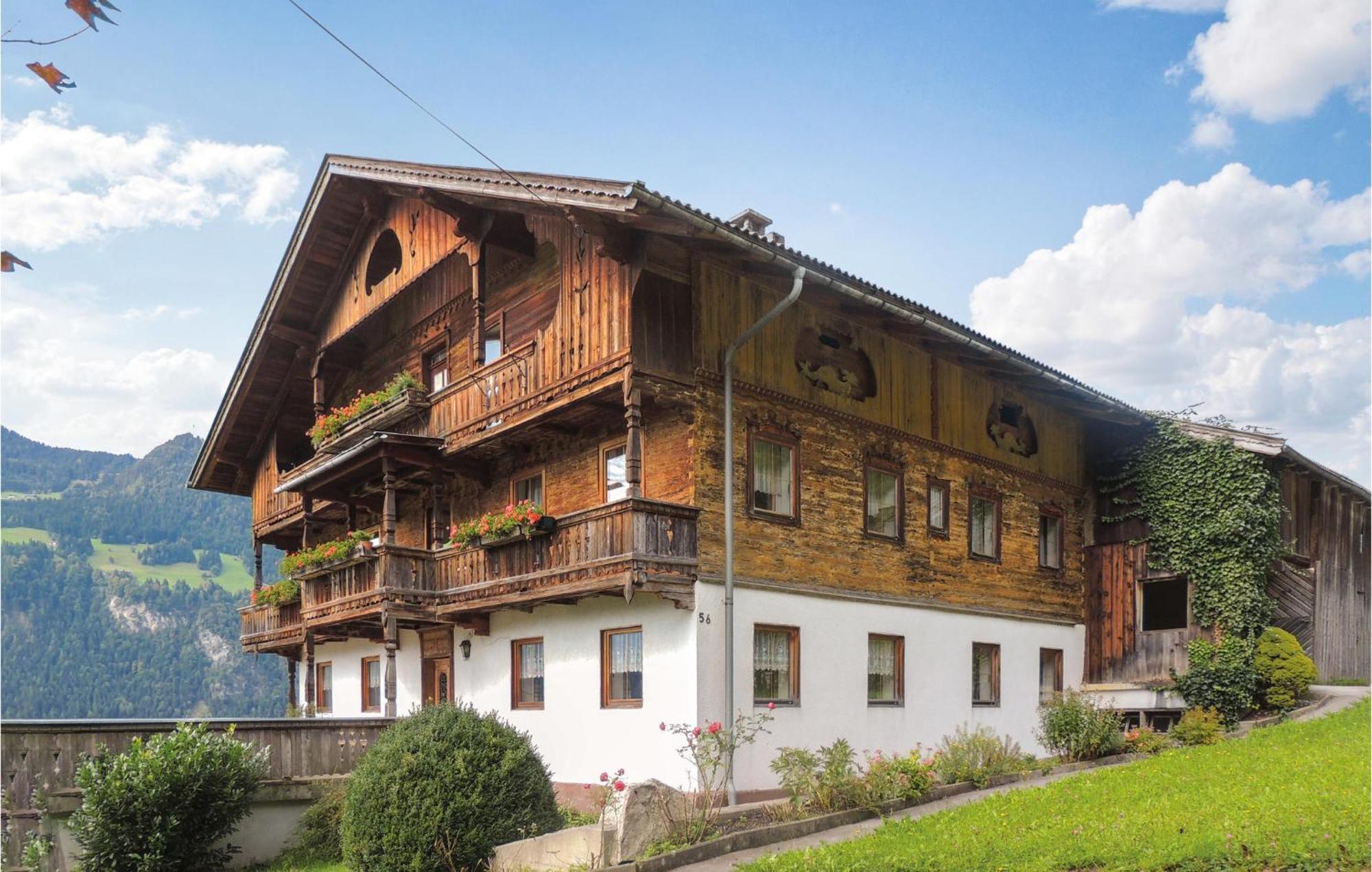 Ferienwohnung Mit Fernblick Bruck am Ziller Zewnętrze zdjęcie